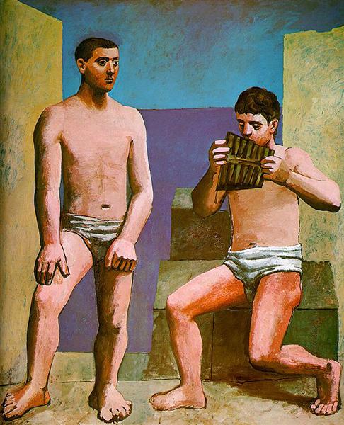 Pablo Picasso Painting Olgapan'S Flute La Flute De Pan